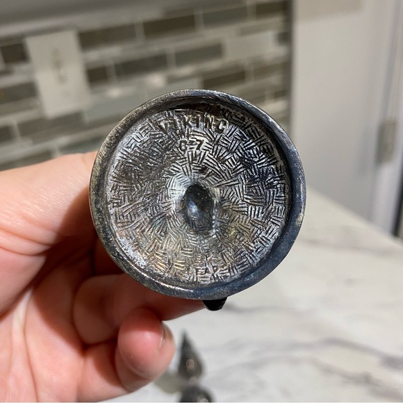 Vintage Viking silver pheasant Quail salt & Pepper set set - Picture 7 of 16